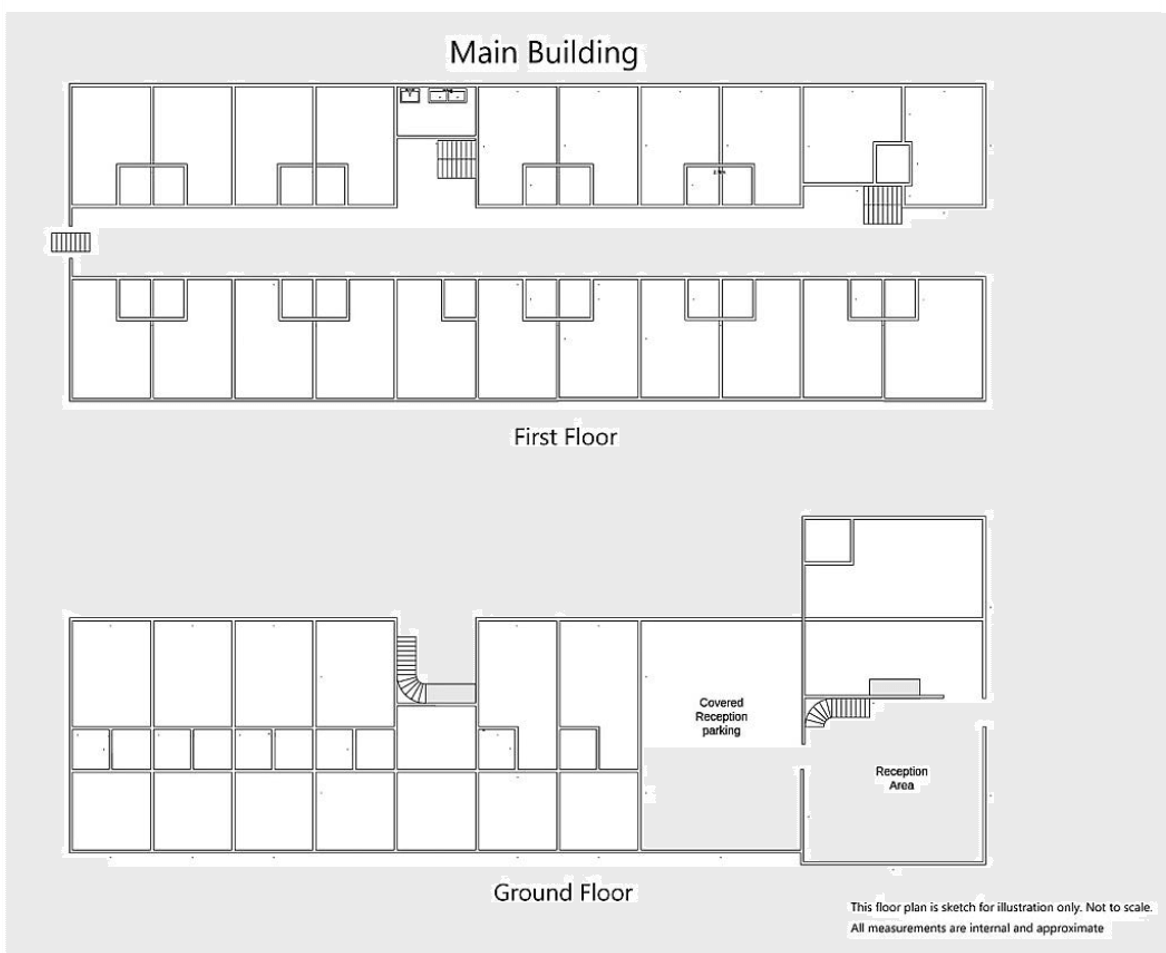 Waterfront lodge motel floor plan